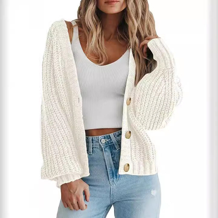 Women's Versatile Classy Glamorous Loose Knitted Knitwear