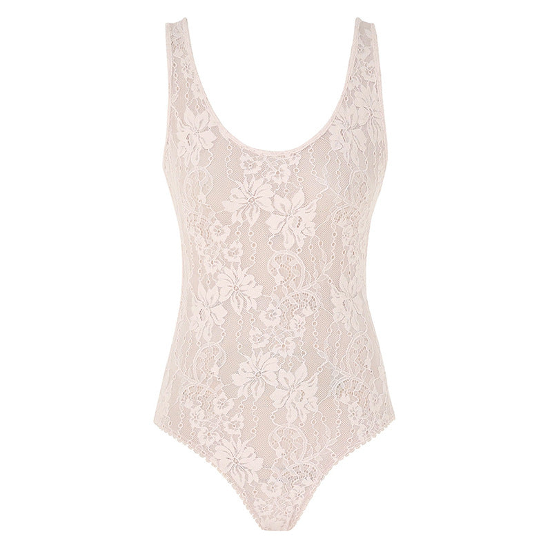 Lace Inner Wear Outer Sexy Slim Tops