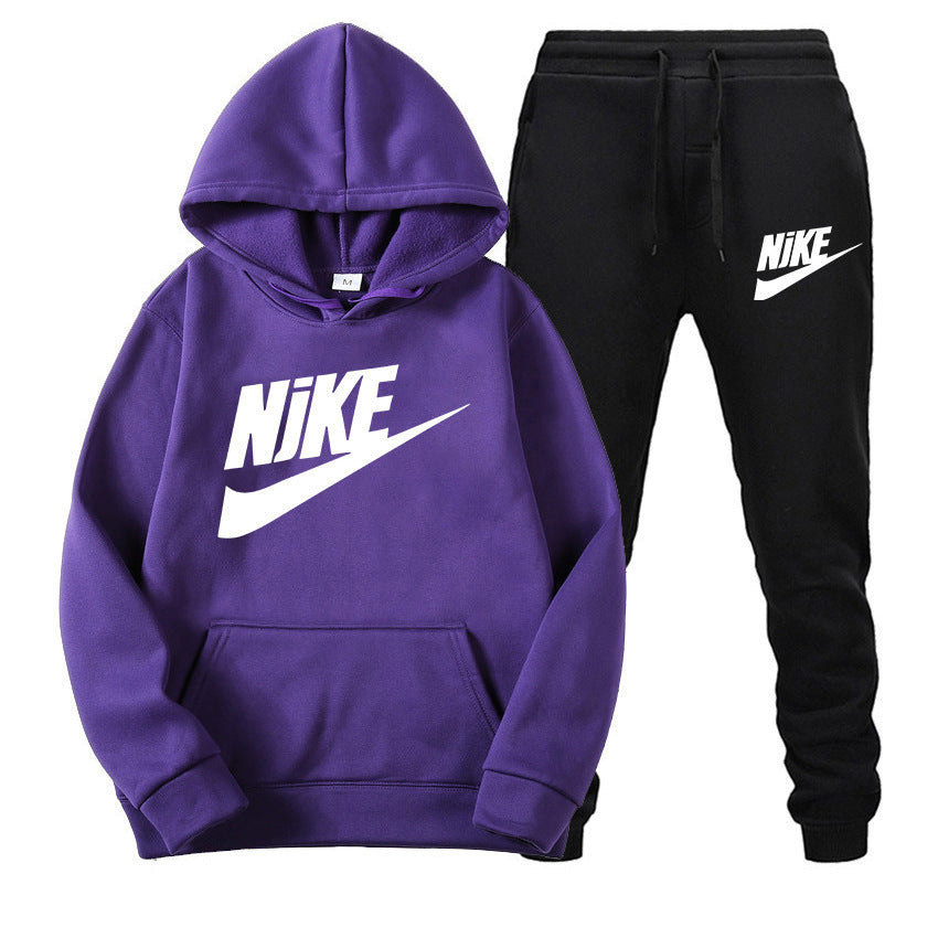 Women's & Men's Street Trend Sports Outdoor Leisure Hoodie Suits