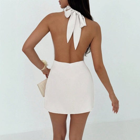 Women's Sleeveless Halter Sexy Hot Slim Fit Clothing