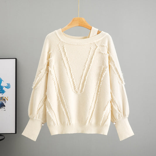 Women's European Goods Lantern Sleeve Autumn Casual Temperament Women's Sweater