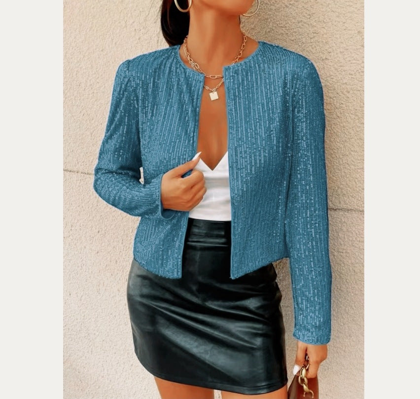 Fashion Sequin Color Matching Sequins Glitter Uniform
