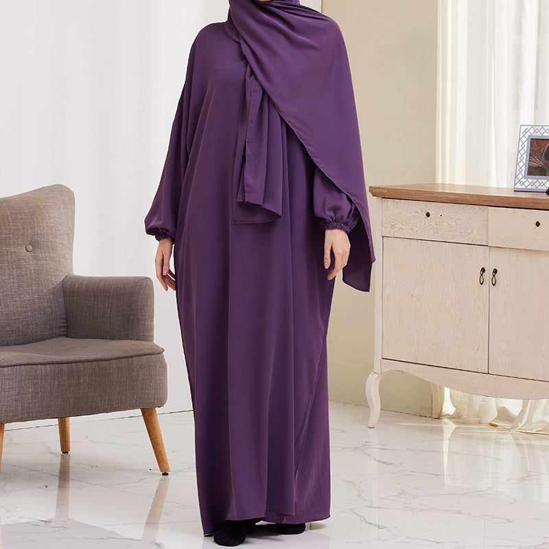 Women's Creative Dress Turkey Turban Robe Dresses