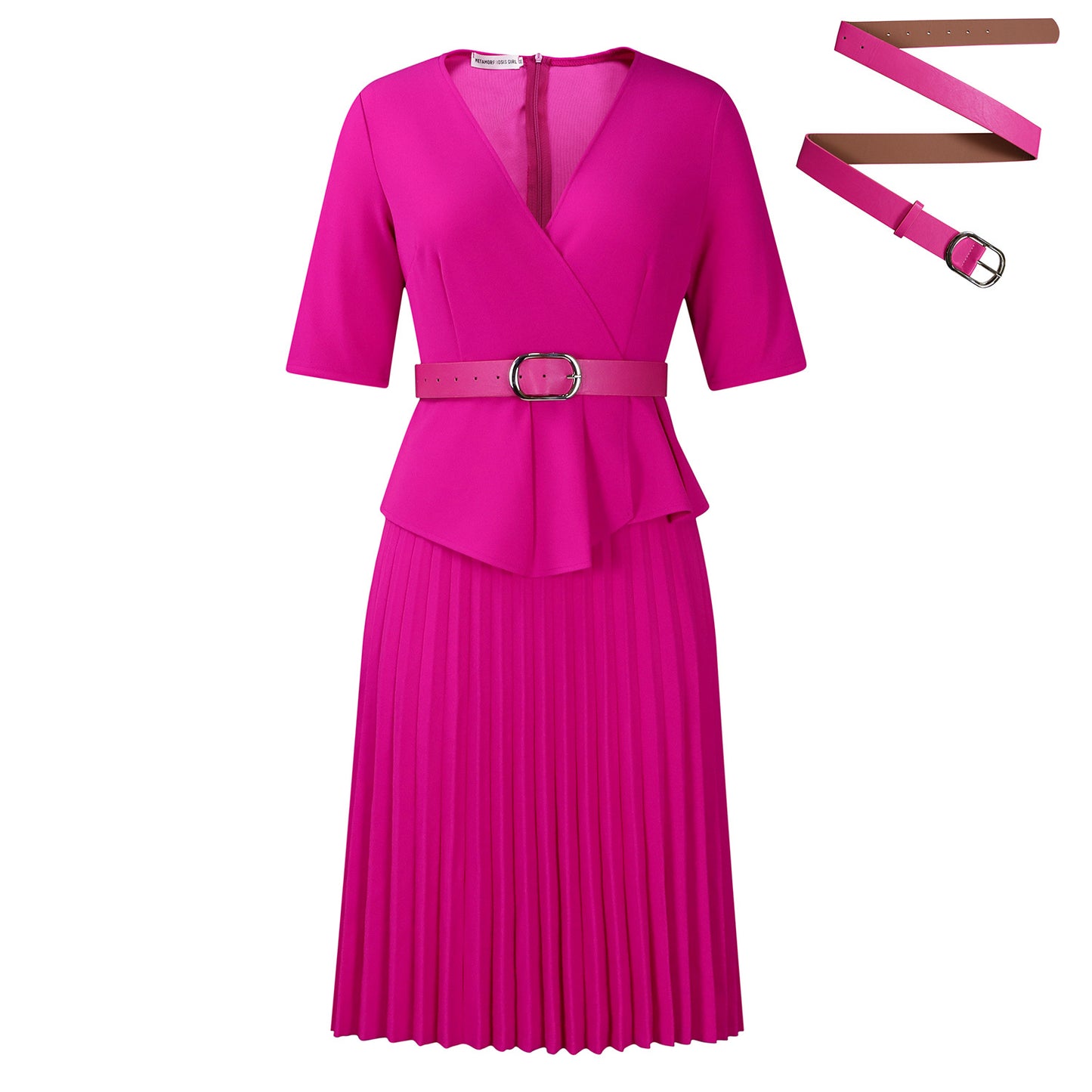 Women's Fashion Temperament Ol Pleated African Dress Dresses