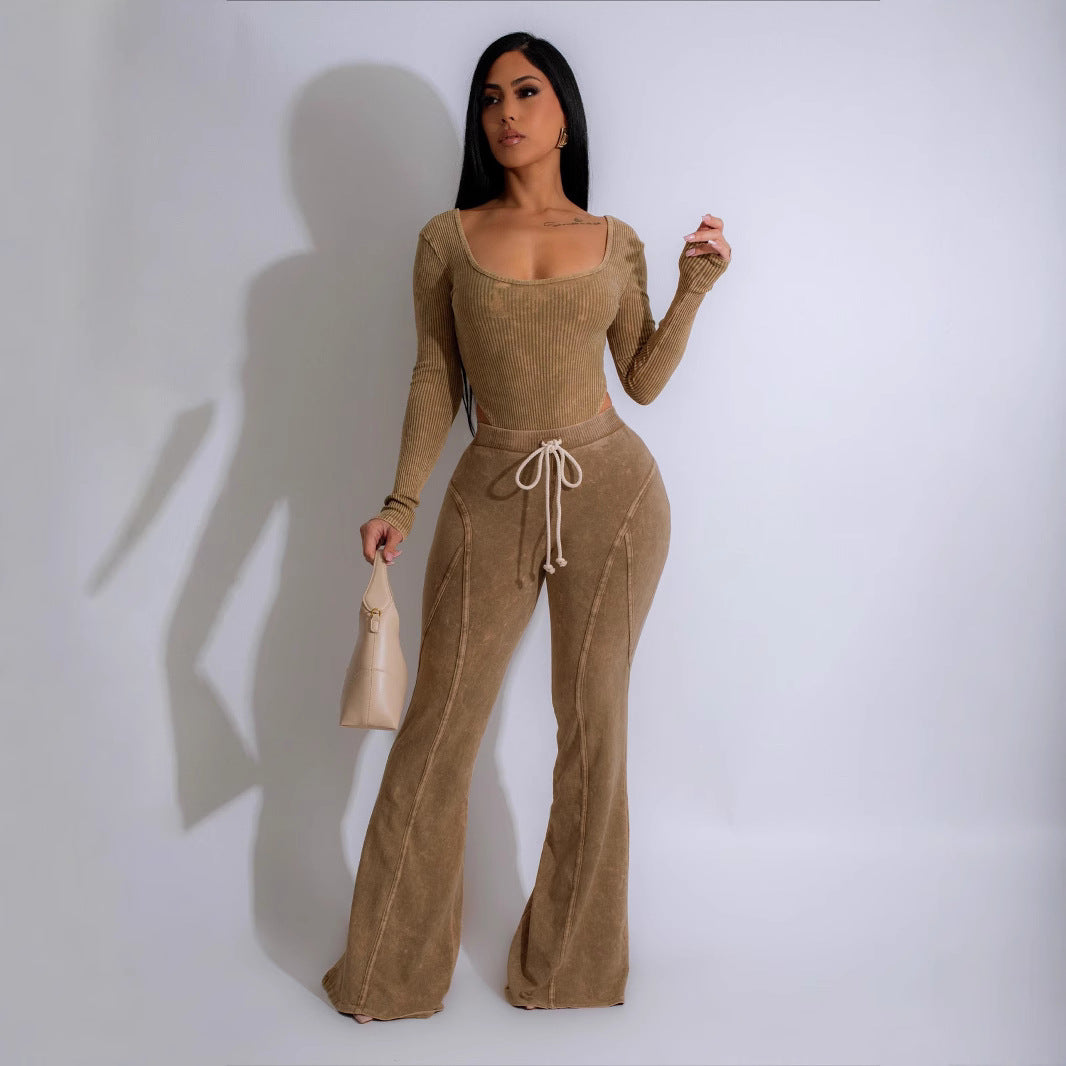 Women's Fashion Wear Sexy Tight Workout Exercise Suits