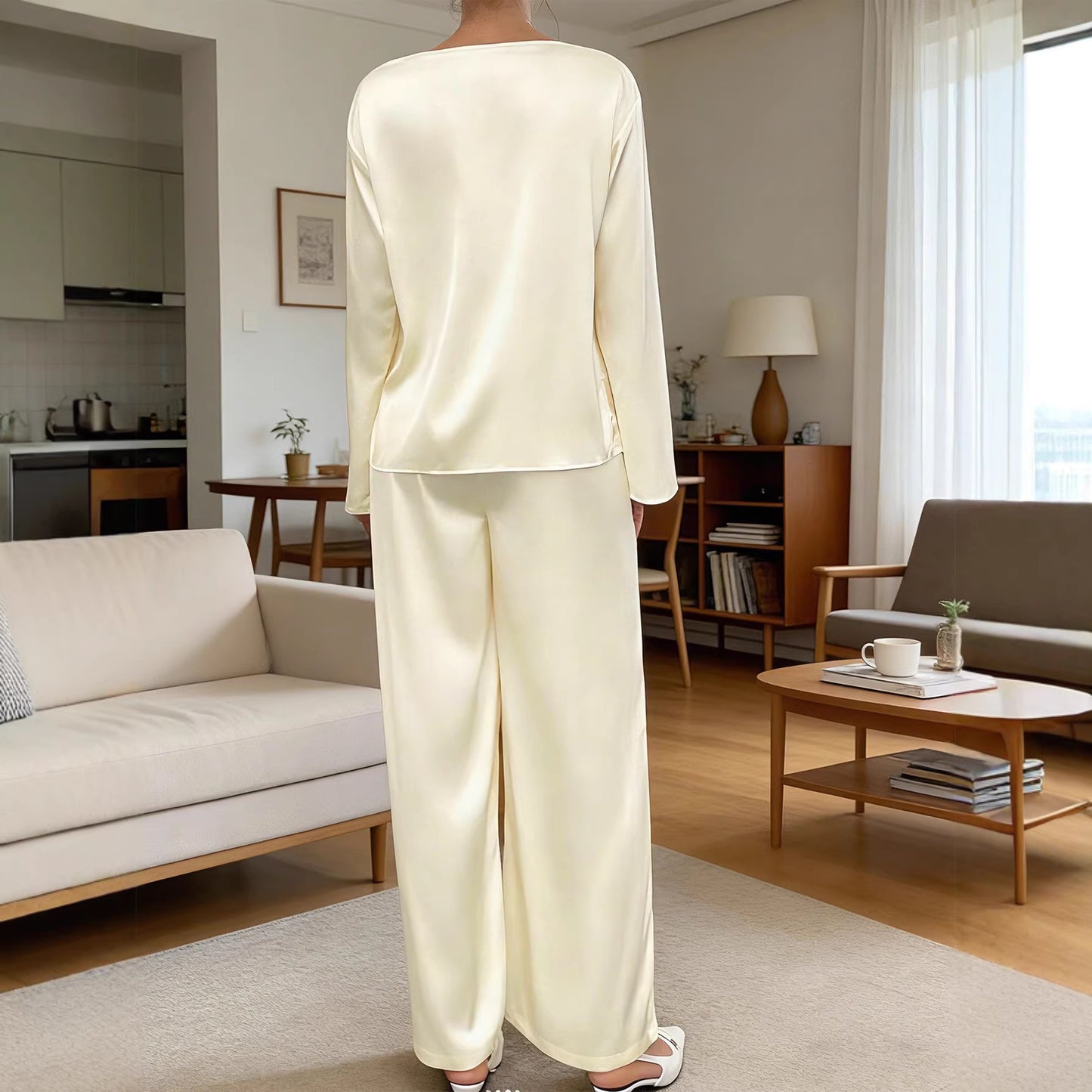 Women's Two-piece Autumn Straight Graceful Loose Fashion Casual Suit