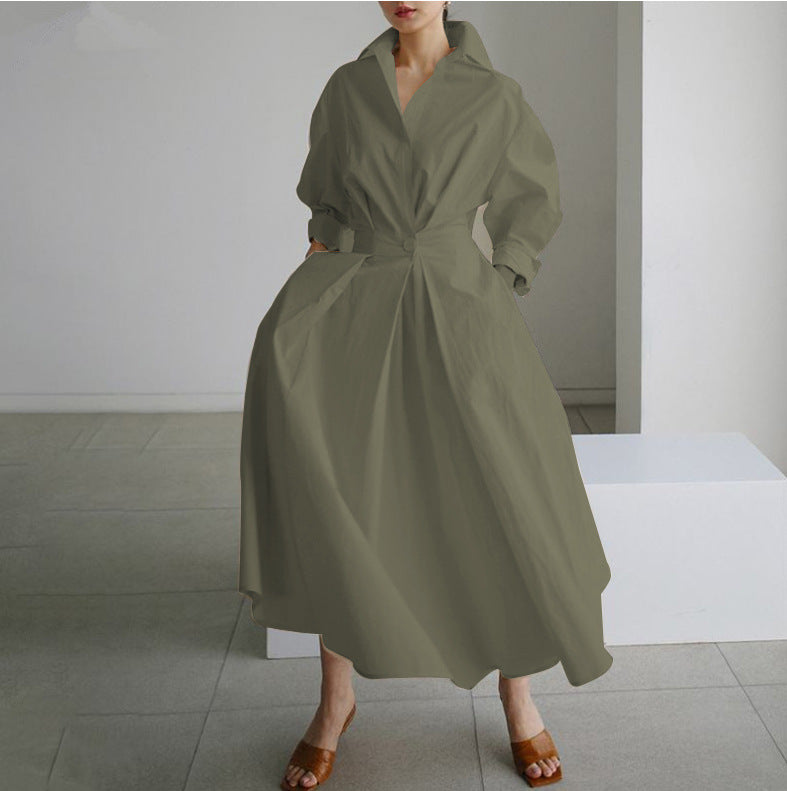 Loose Cotton Linen Elastic High Waist Slimming Elegant College Cardigans