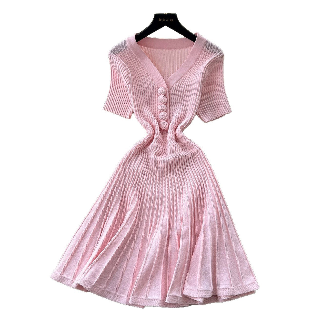 Elegant Slim A- Line French Style Temperament Fashion Dress