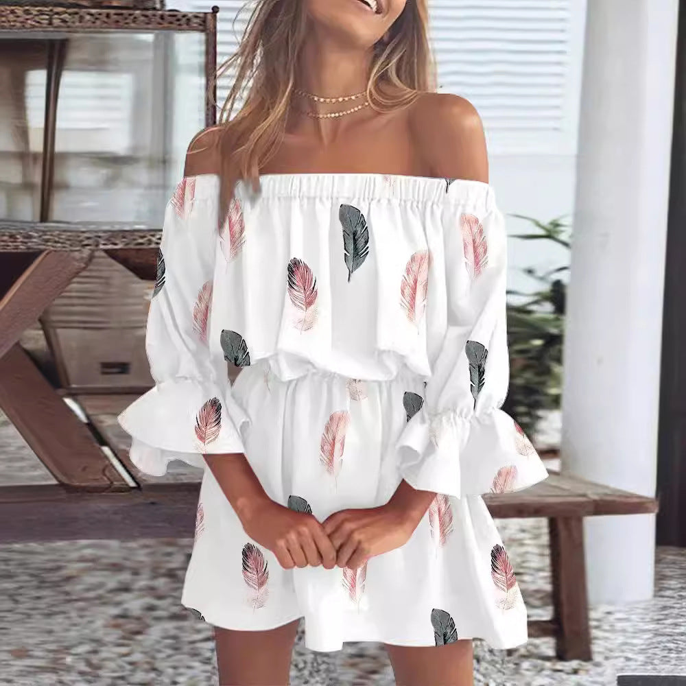 Women's Creative Sexy Fashion Printed Dress Dresses