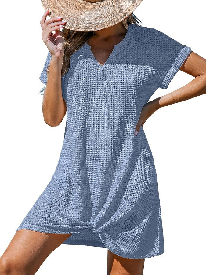 Women's Beach Sun Protection Casual Twist Dress Dresses