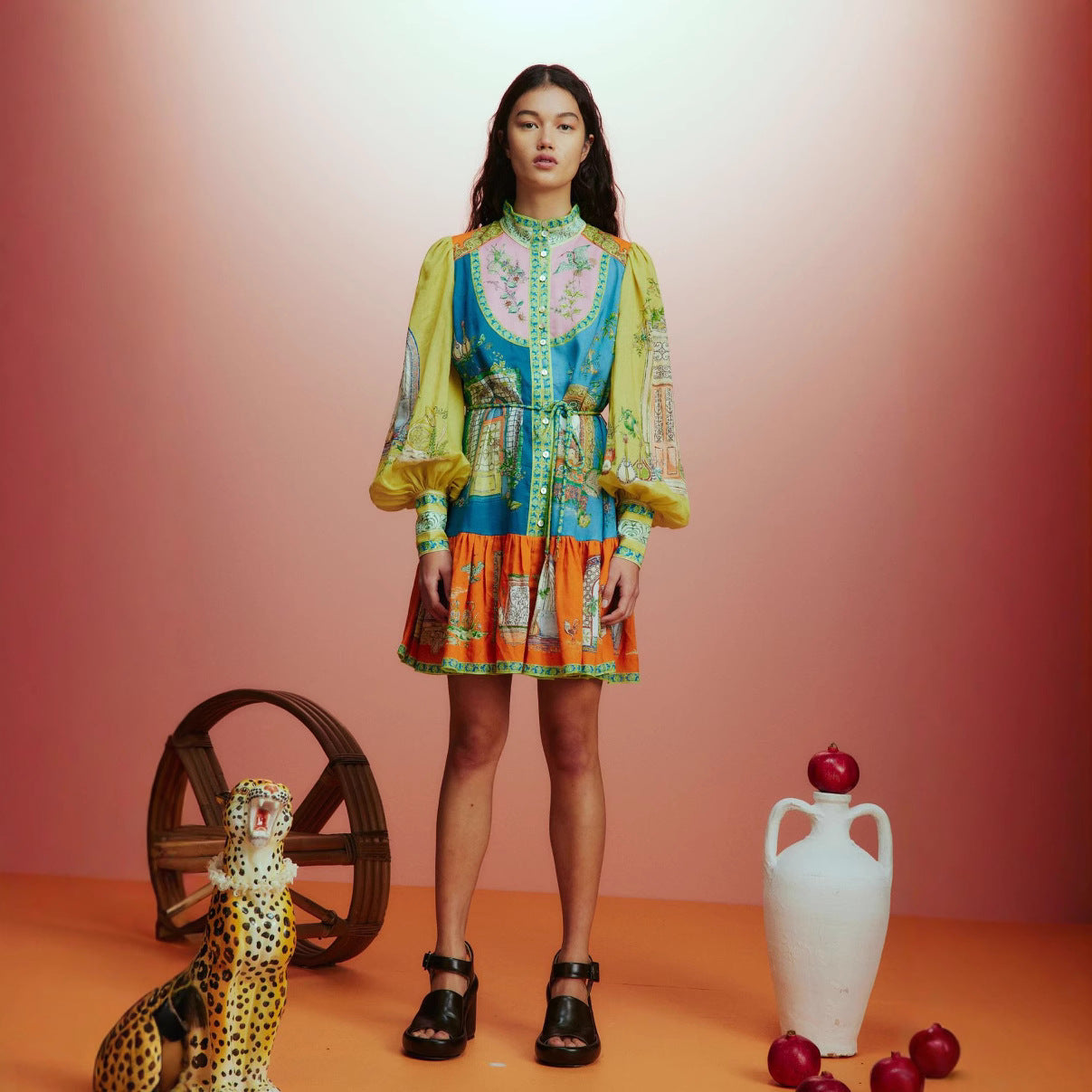 Casual Fashion Linen Shirt Temperament Wild Dresses