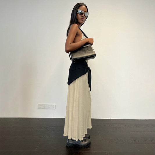 Women's Solid Color Slim Slimming Street Fashion Dresses