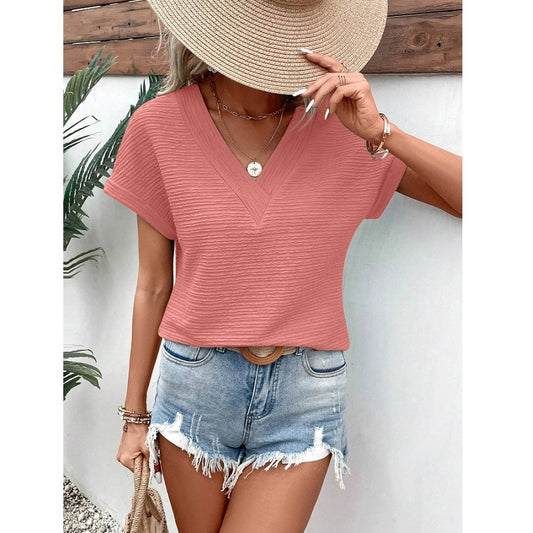 Women's Comfortable Fashion Loose Sleeve T-shirt Blouses