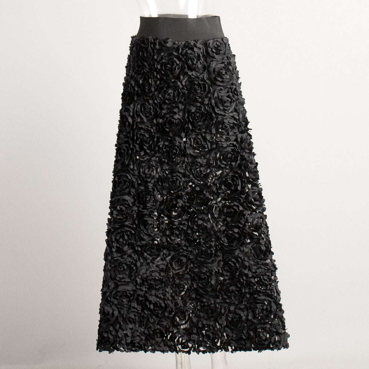 Women's Dress Petal Design Long Dinner Skirts