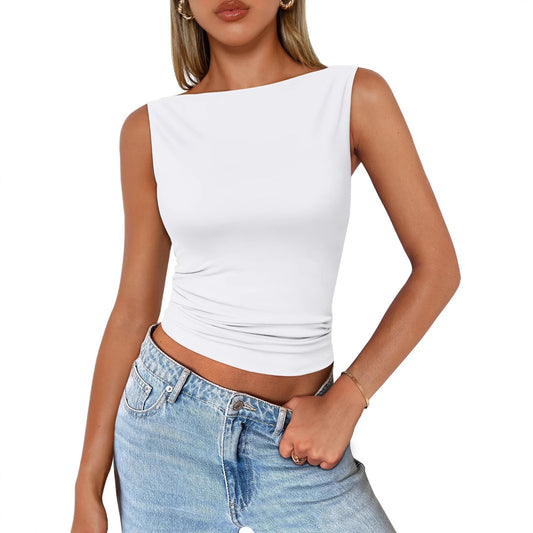 Women's Sleeveless Hot Slim Fit Inner Wear Blouses