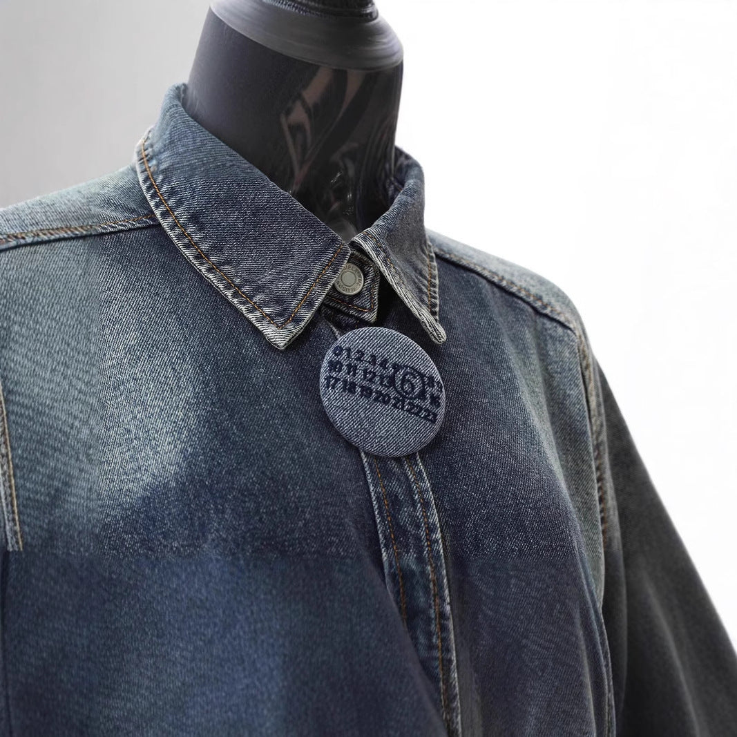 Women's Loose Profile Cocoon Shaped Slightly Drop Coats