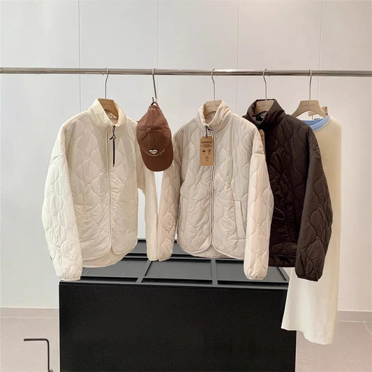 Women's Out Whole Abroad Cotton Stand Collar Coats