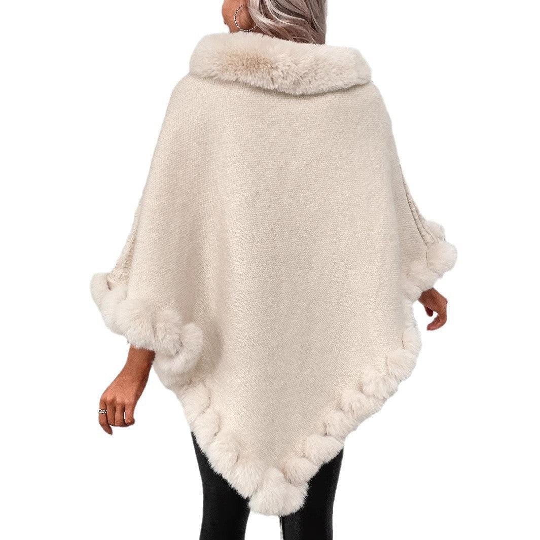 Innovative Graceful Collar Pullover Hemp Pattern Knitwear