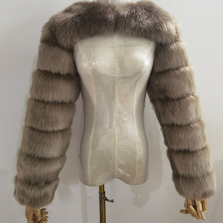 Women's Fur Shawl Super Fashion Wear Sexy Coats
