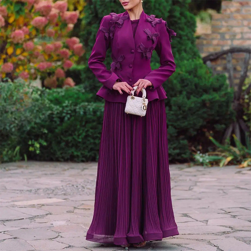 Women's French Style Temperament Spring Fashion Elegant Retro Suits