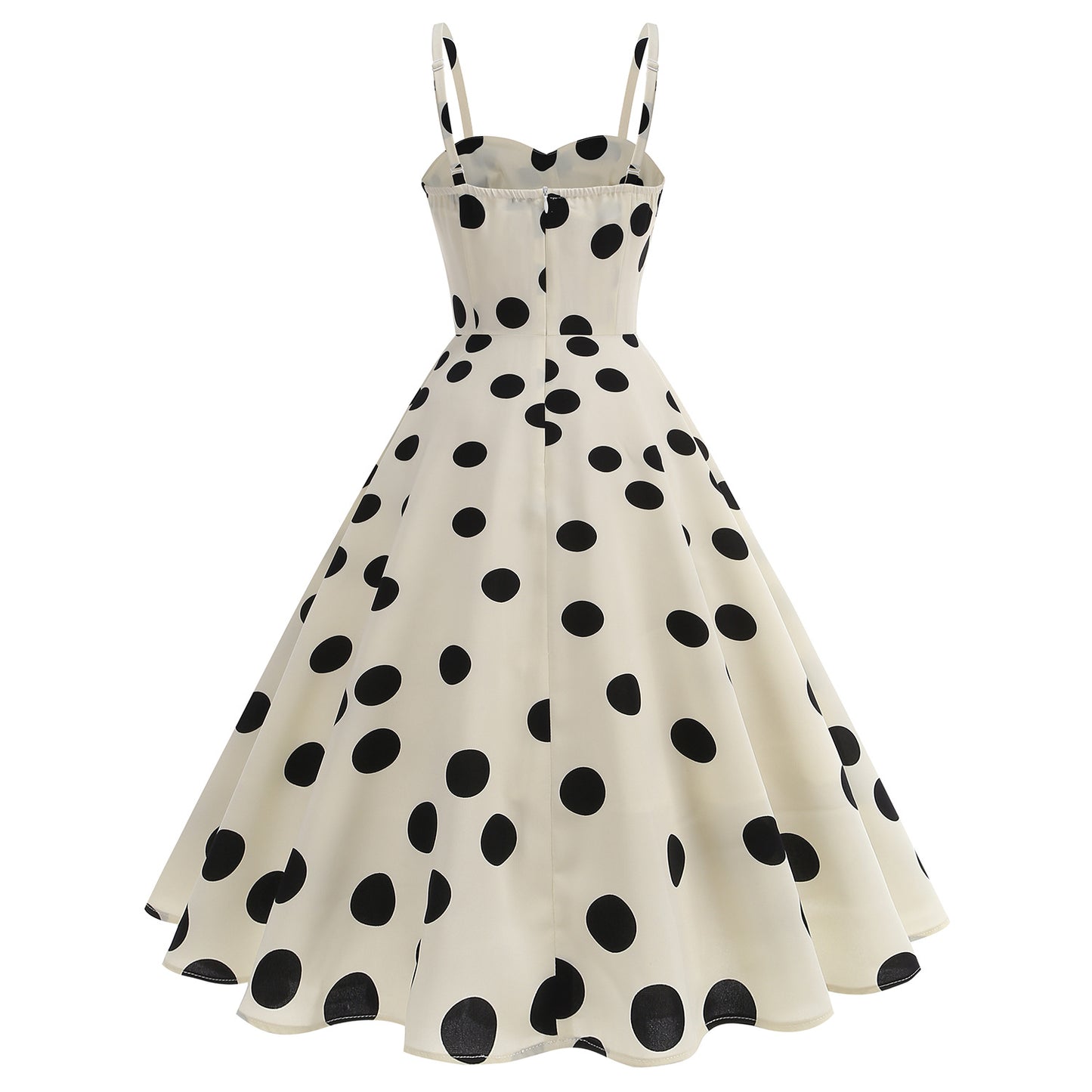 Elegant Graceful Dot Polka Dots Printed Dresses