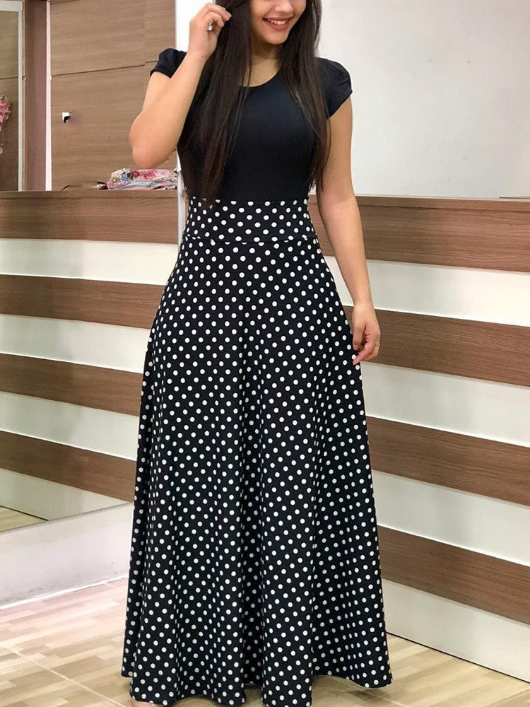Pretty Women's Spring Style Retro Swing Dress