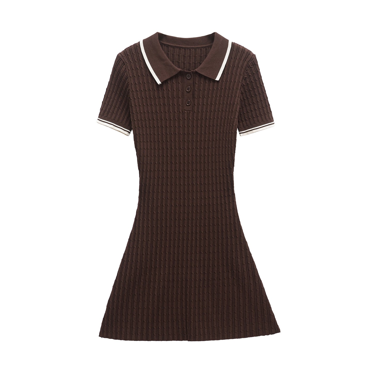 Women's Homemade Classic Knitted Mini Dress Dresses