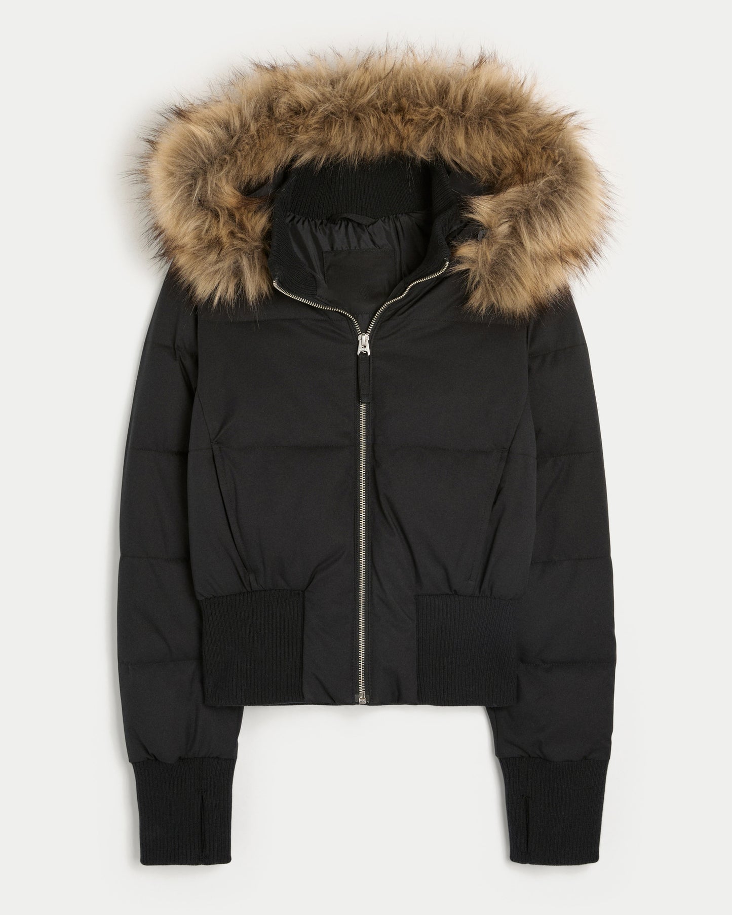Women's Winter Comfortable Warm Commuter Hood Zipped Coats