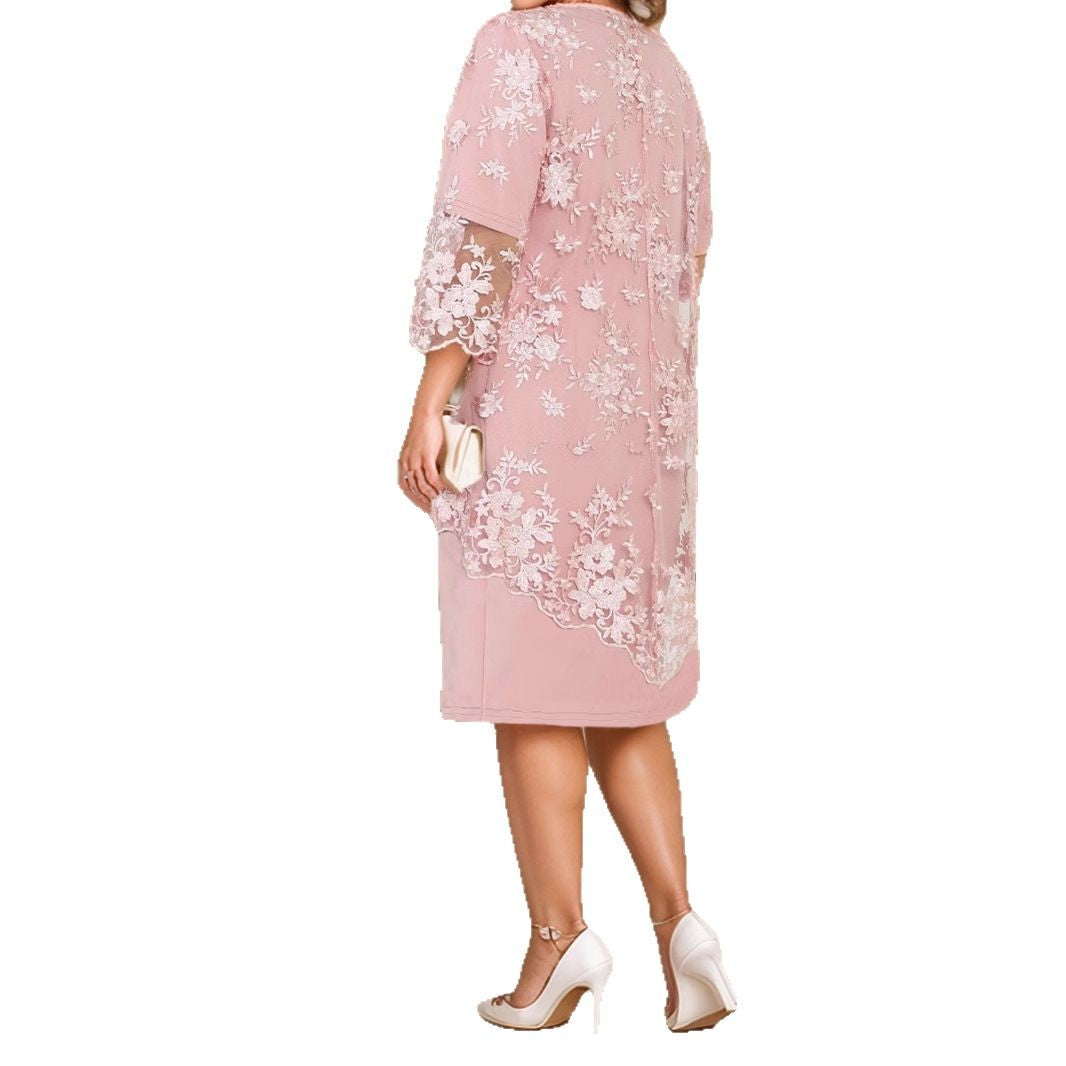 Stylish Popular Women's Lace Two-piece For Suits