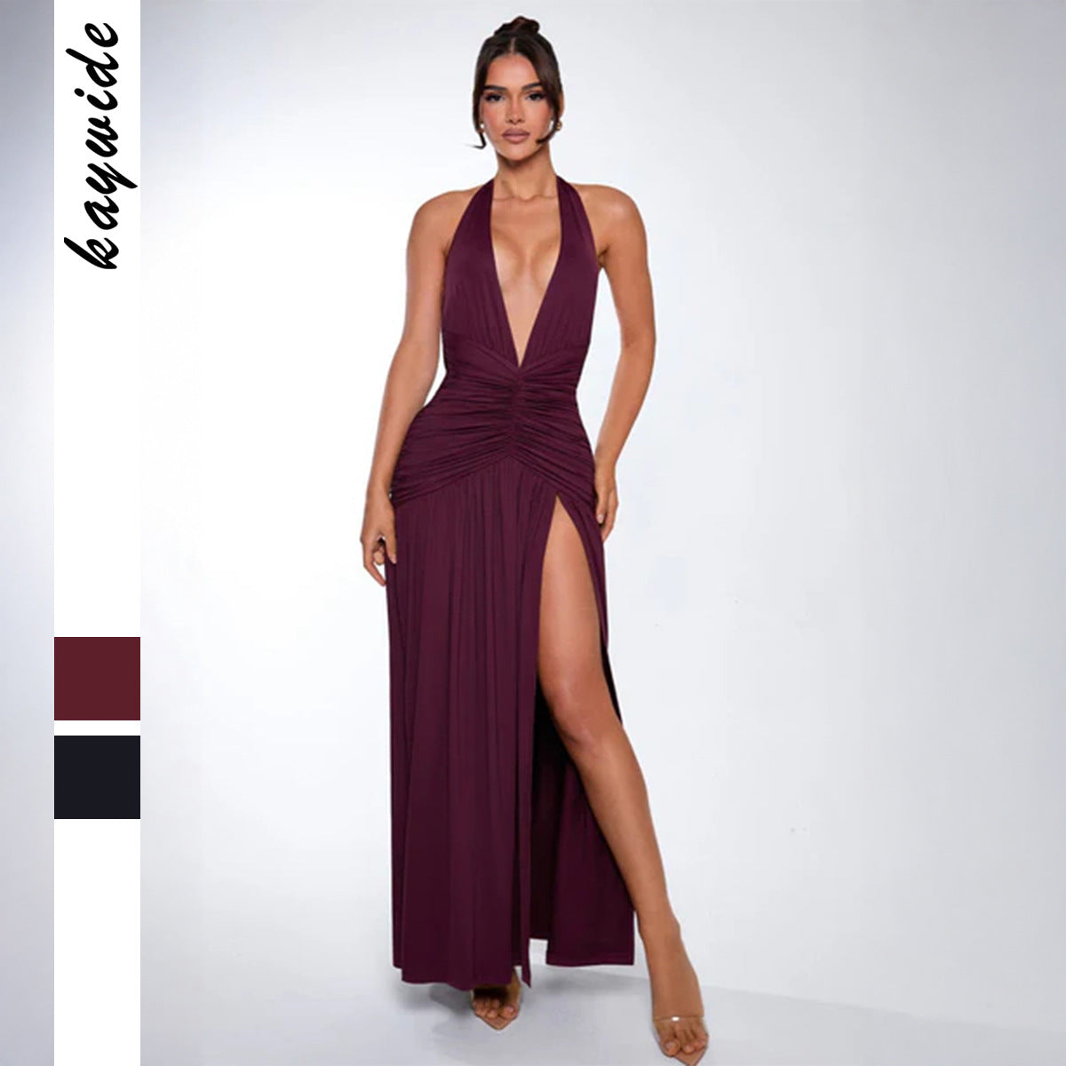 Fashion Women's Elegant Sexy Halter Long Dress