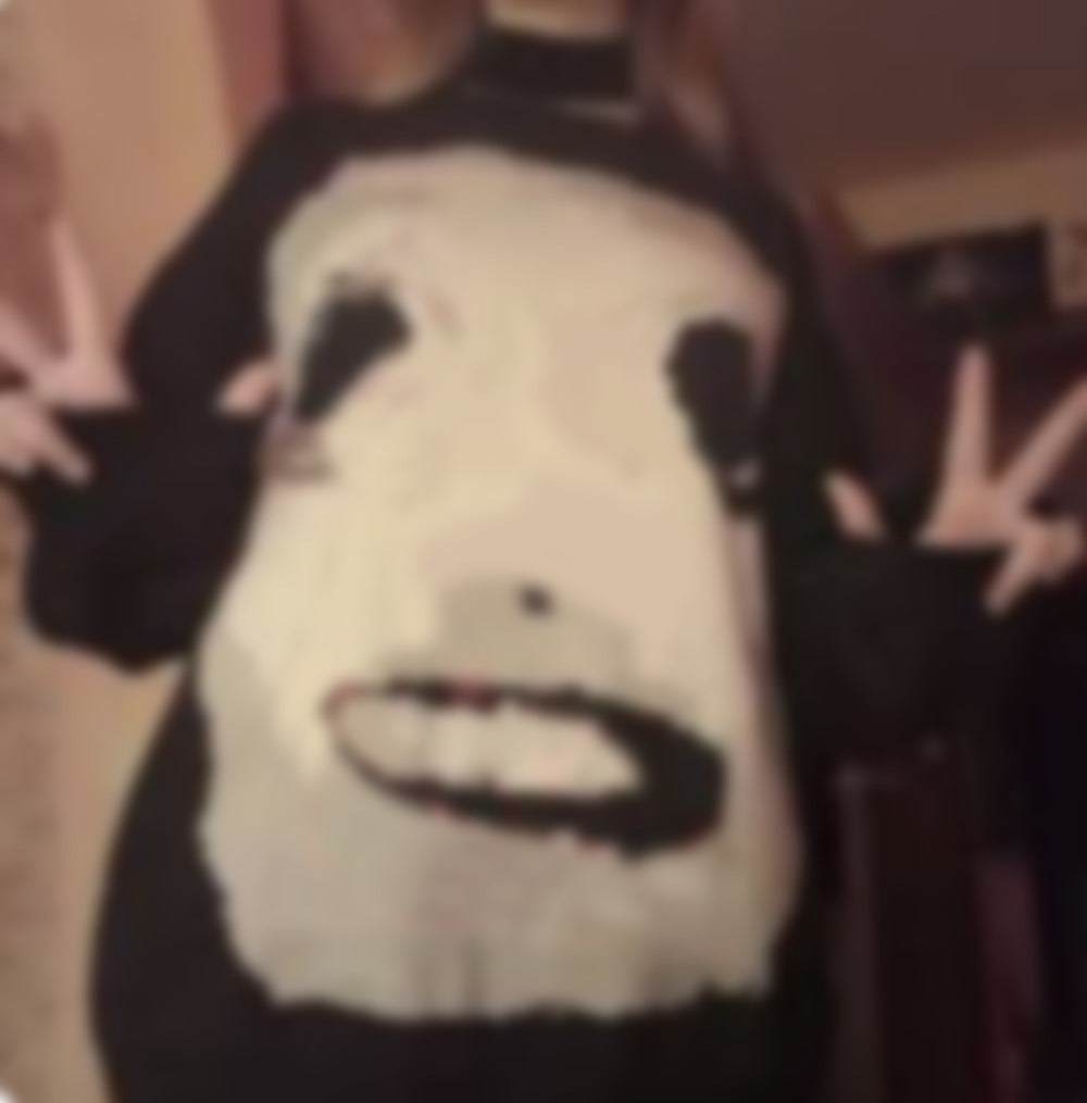 Fashion Round Neck Pullover Print Long Sweaters