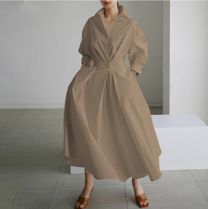Loose Cotton Linen Elastic High Waist Slimming Elegant College Cardigans
