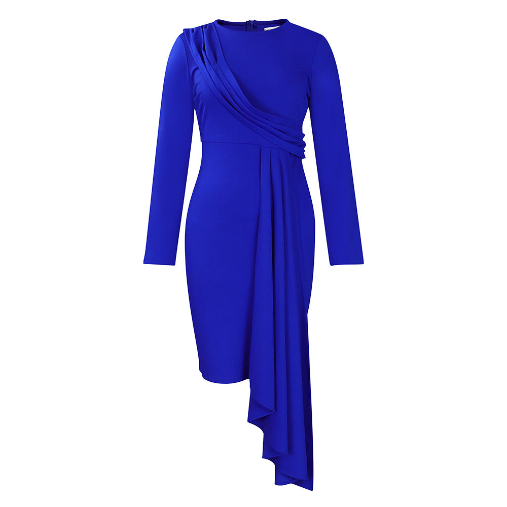 Autumn Long Sleeve Elegant Pencil African Dress