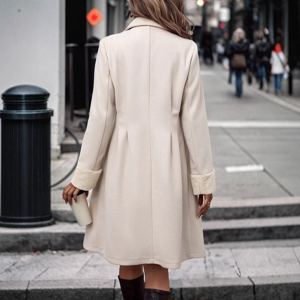 Women's For Over The Knee High-grade Temperament Coats