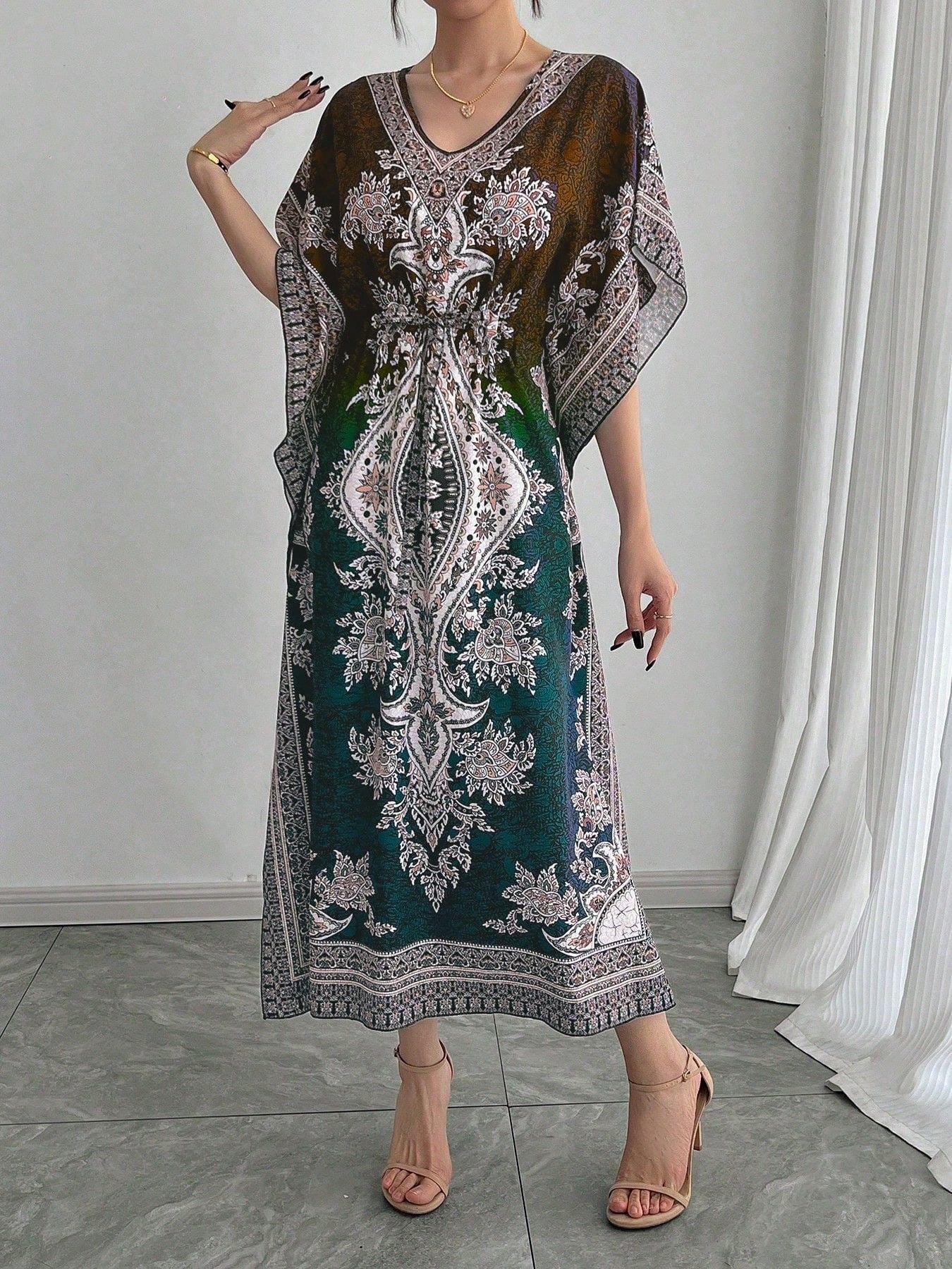 Bohemian Traditional Style Loose Breathable Casual Open Shorts
