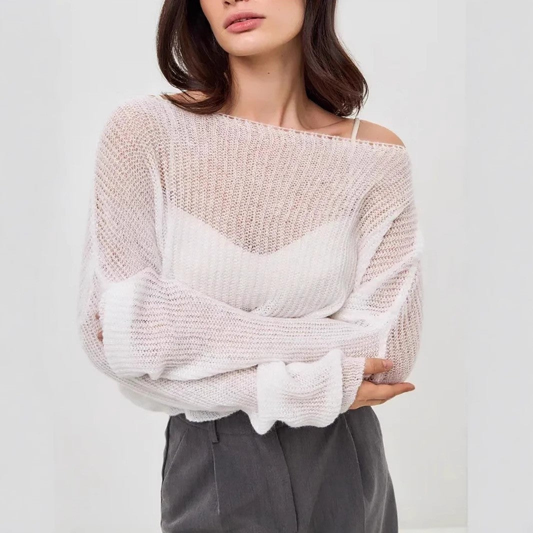 Creative Women's Casual Cute Loose Thin Women's Sweater
