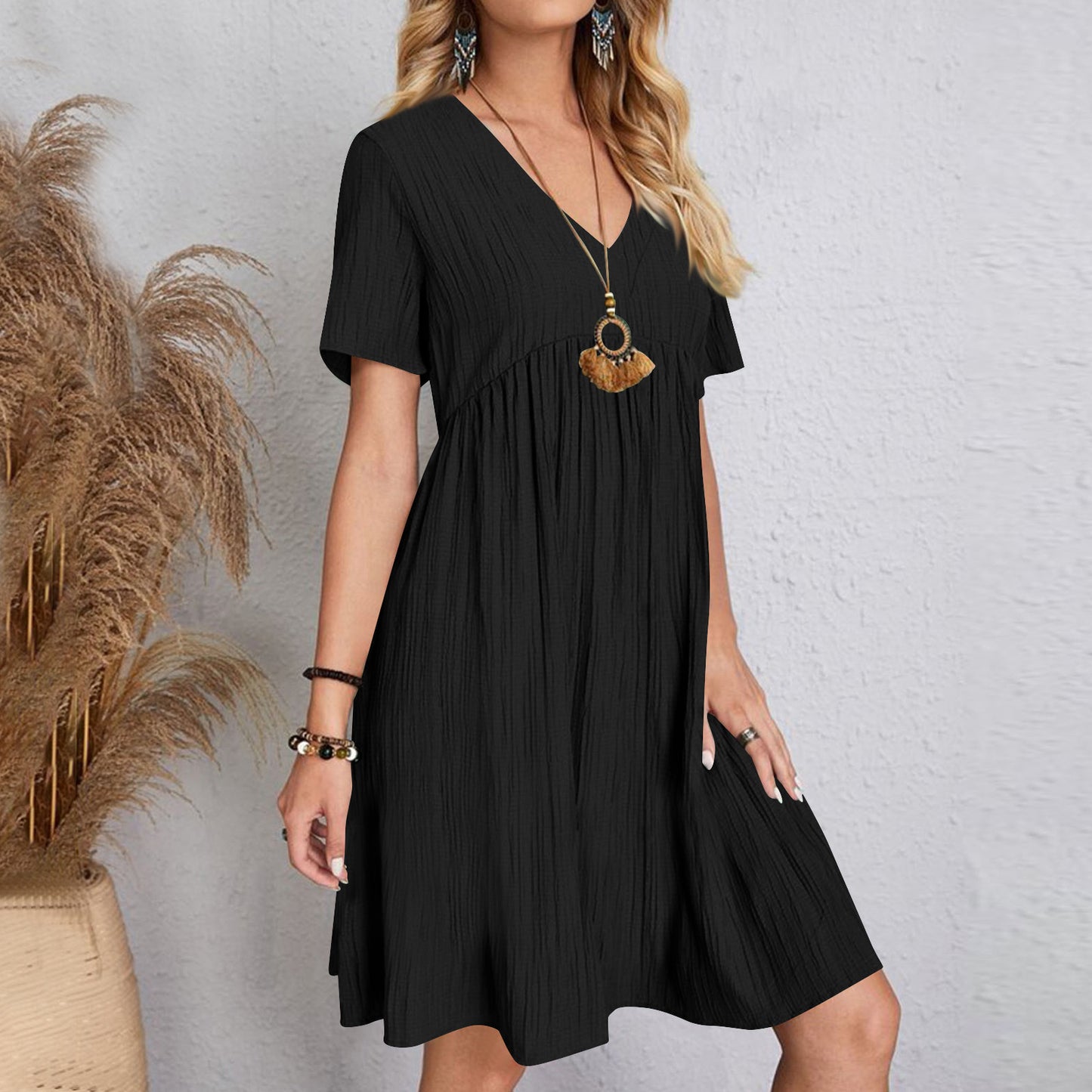 Women's Summer Loose Casual Sleeve Waist Shorts