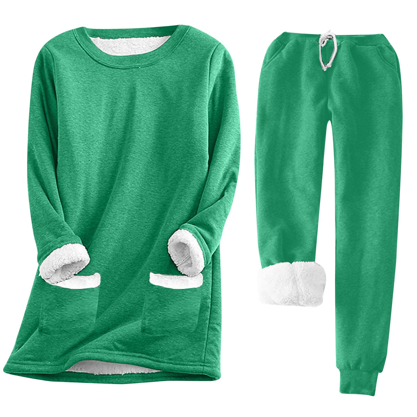 Women's Long-sleeved Pullover Casual Thickening Plush Sweaters