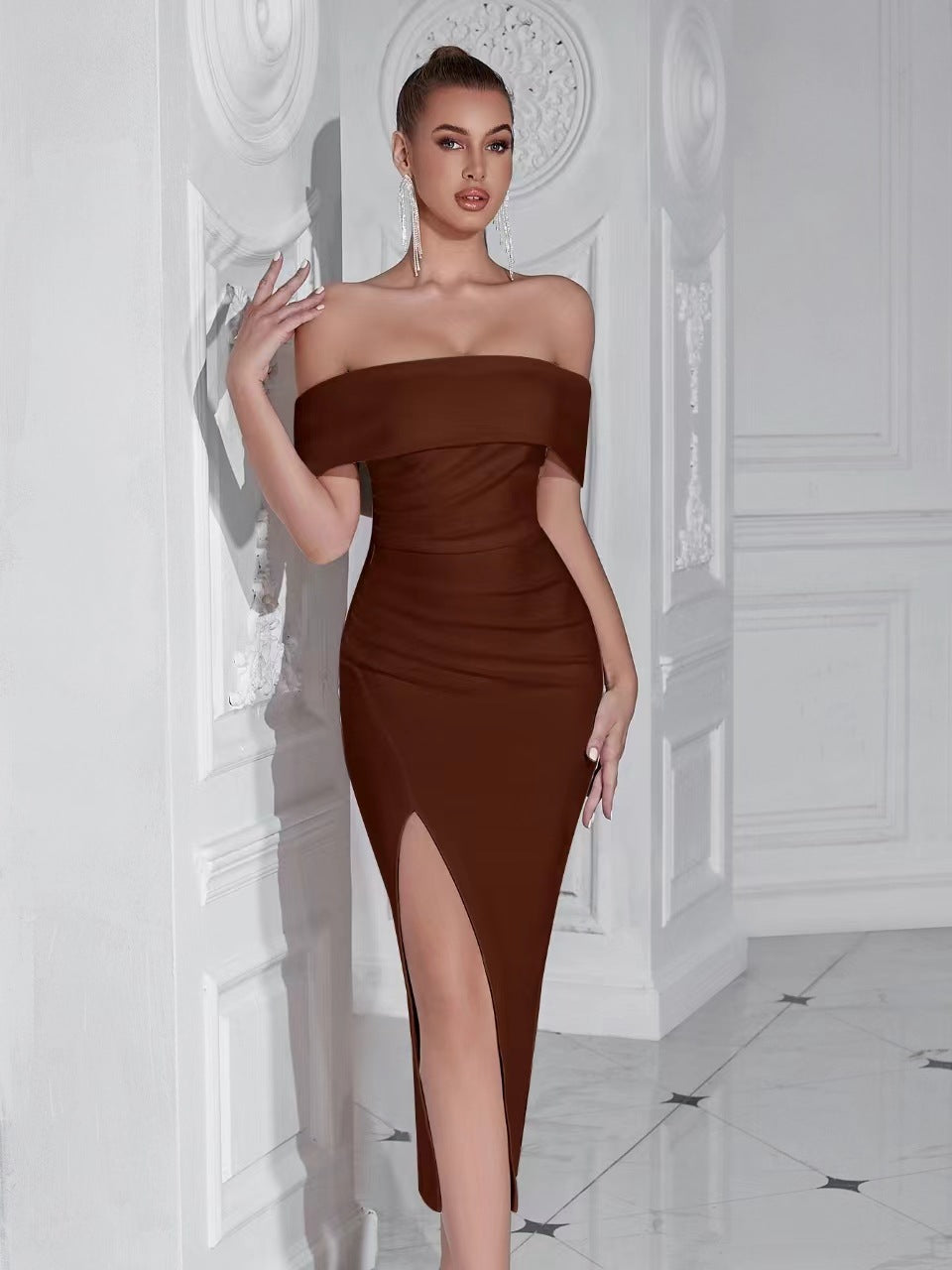 Classy Women's Party Daily Wearable Elegant Dress