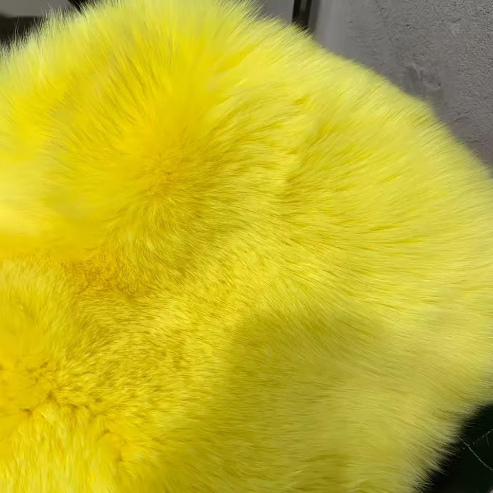 Fur Imitation Fox Warm Lapel Winter Coats