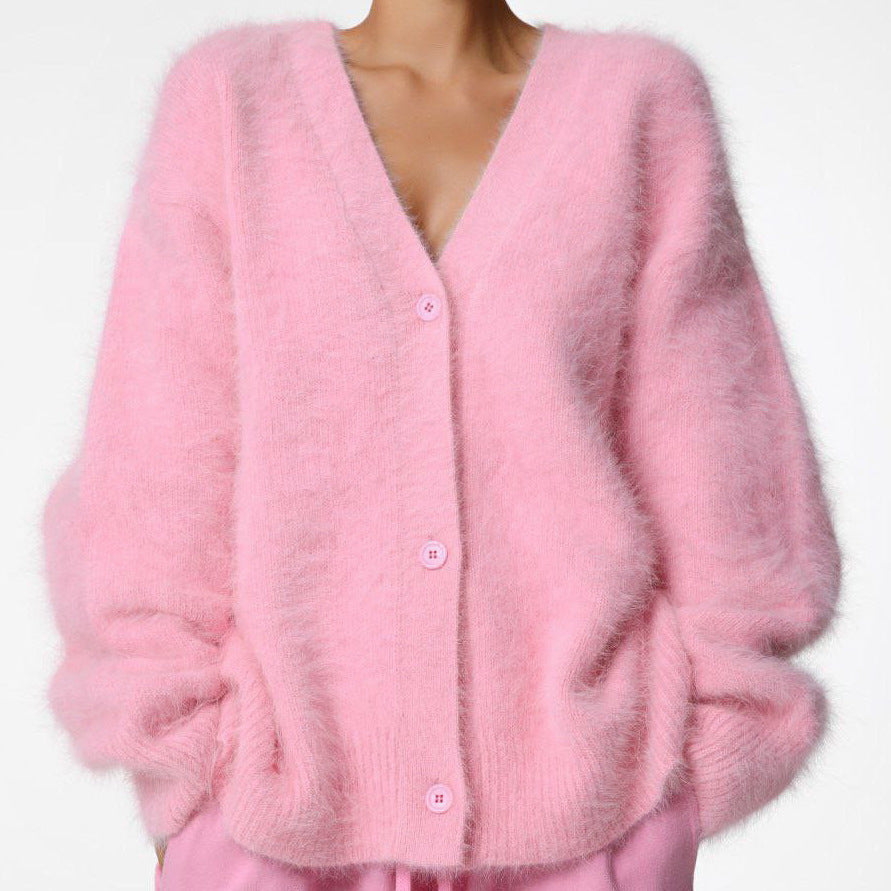 Women's Marten Knitted Idle Style Design Sense Sweaters