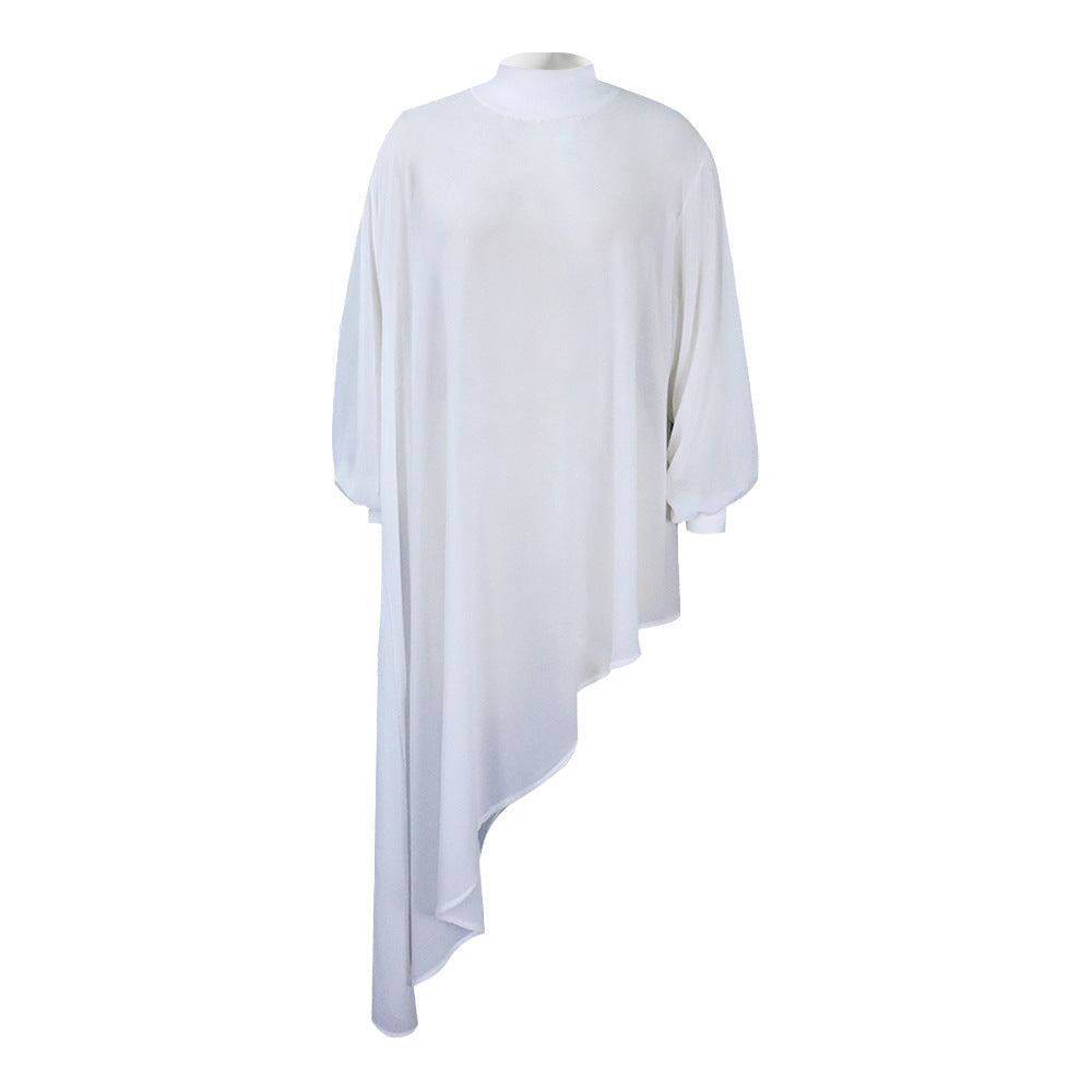 Women's Summer Chiffon Irregular Fashion Loose Dress