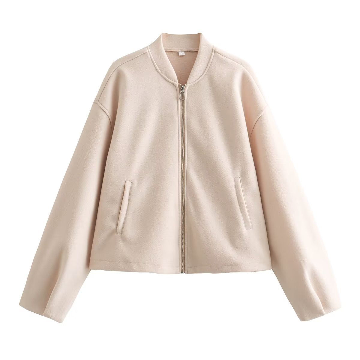 Women's Cool Loose Casual Pure Color Jackets
