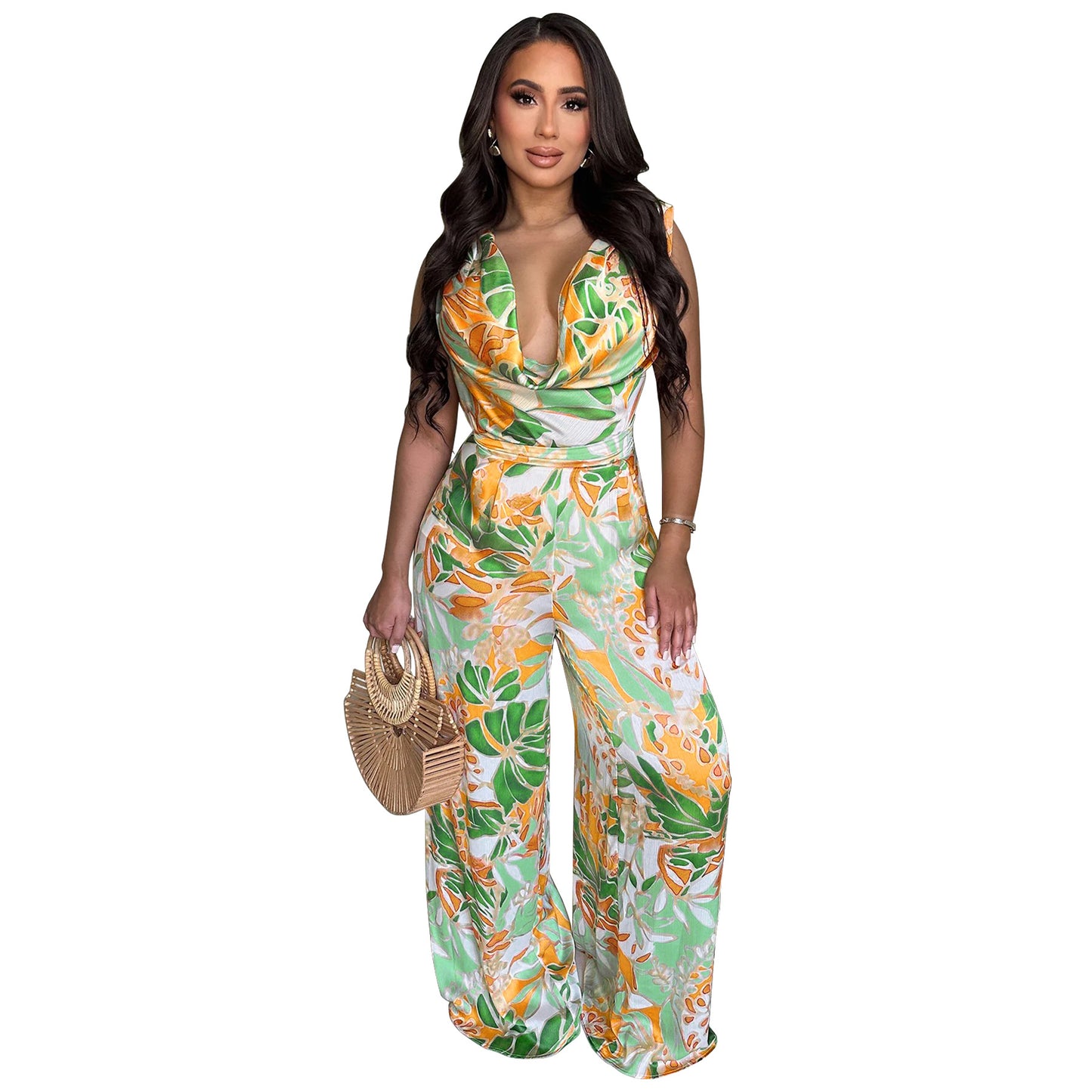 Women's Stylish Fashion Wear Sleeveless Printed Suits