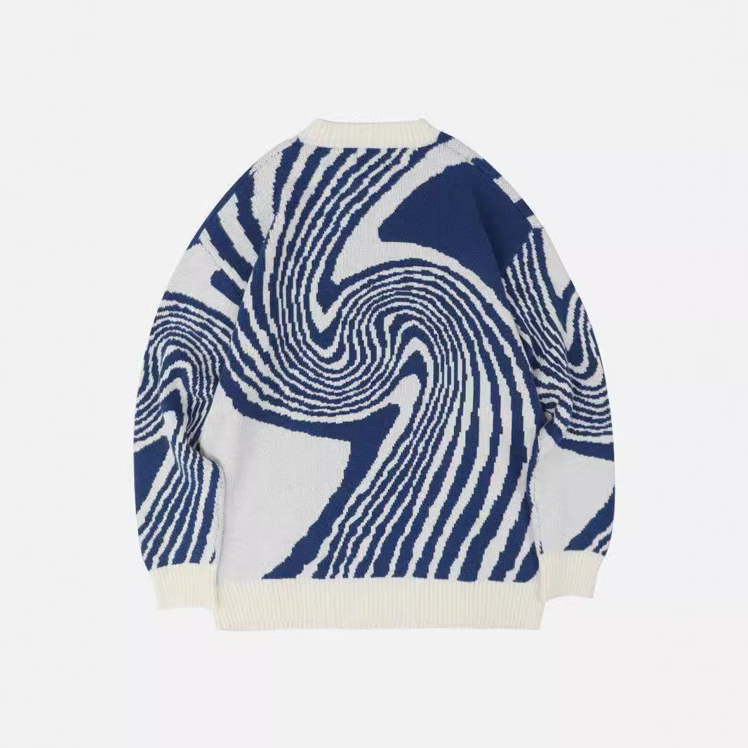 Women's British Style Fashion Urban Loose Long Sweaters