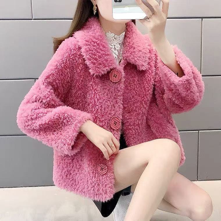 Faux Cashmere Light Fur Small One Fashion Women's Sweater, Sweater