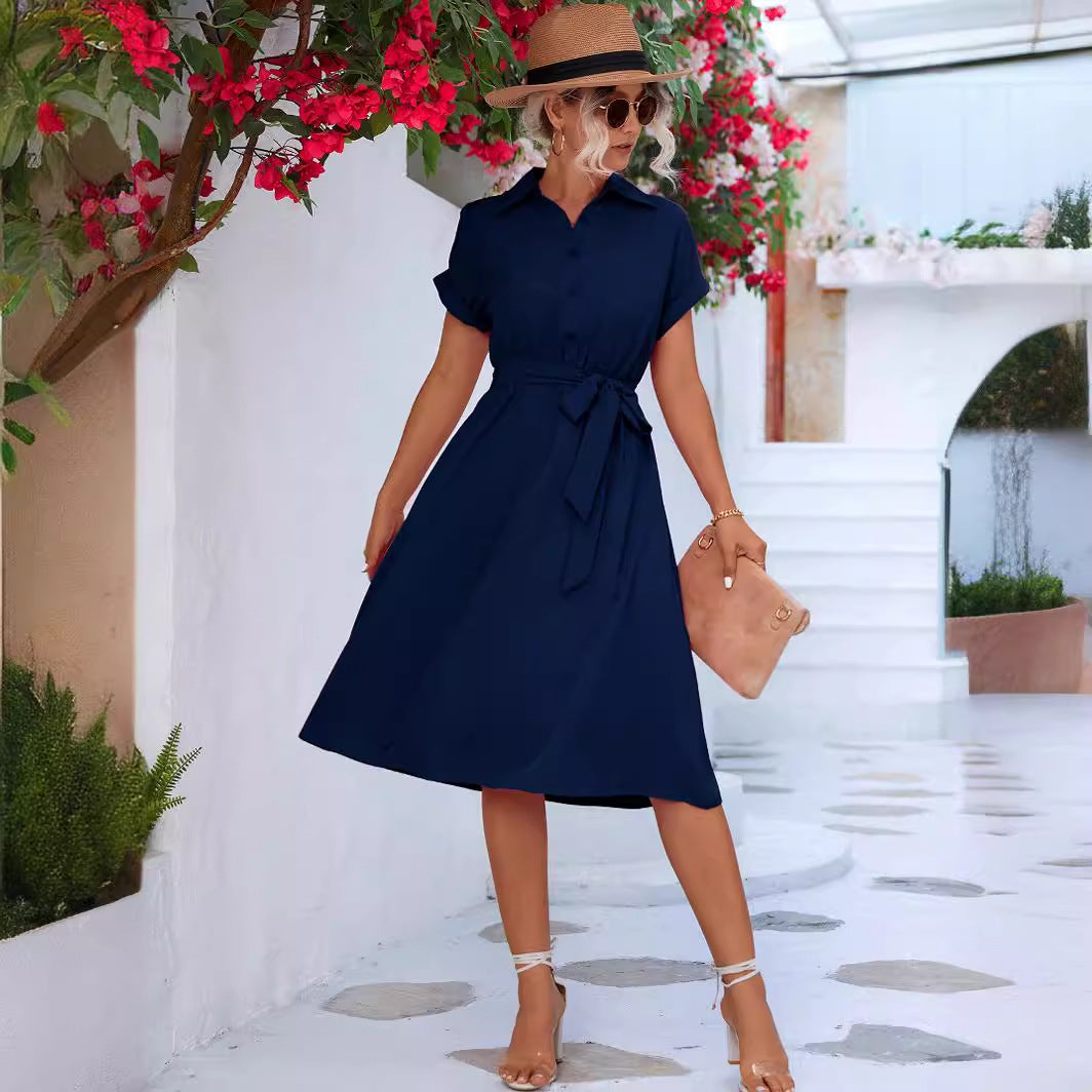 Creative Trendy Stylish Graceful Women's Shirt Dress