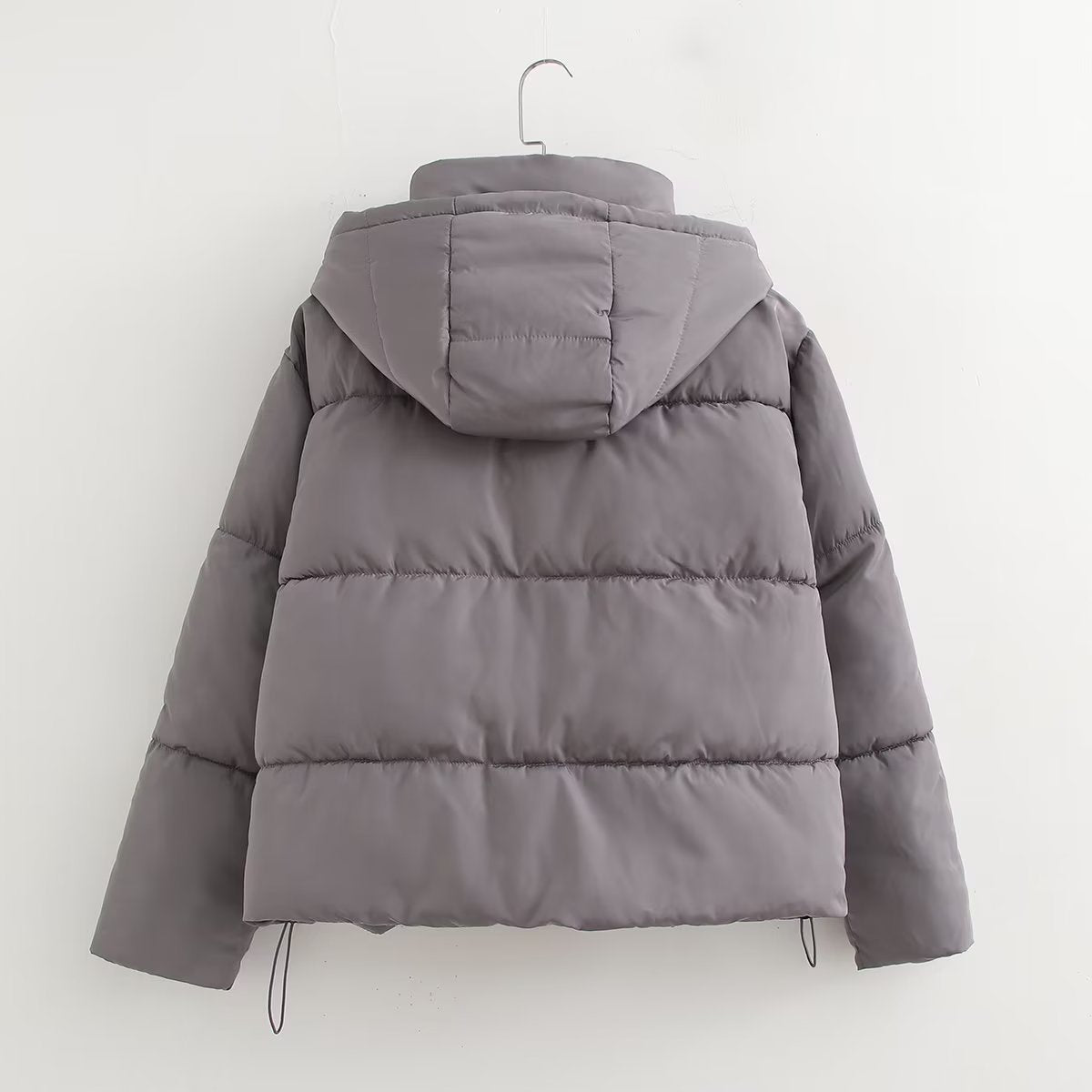 Women's French Style Seven Colors Hood Cotton Coats