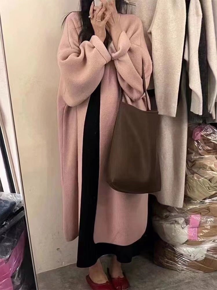 Women's Korean Style Lazy Long Knitted Loose Knitwear