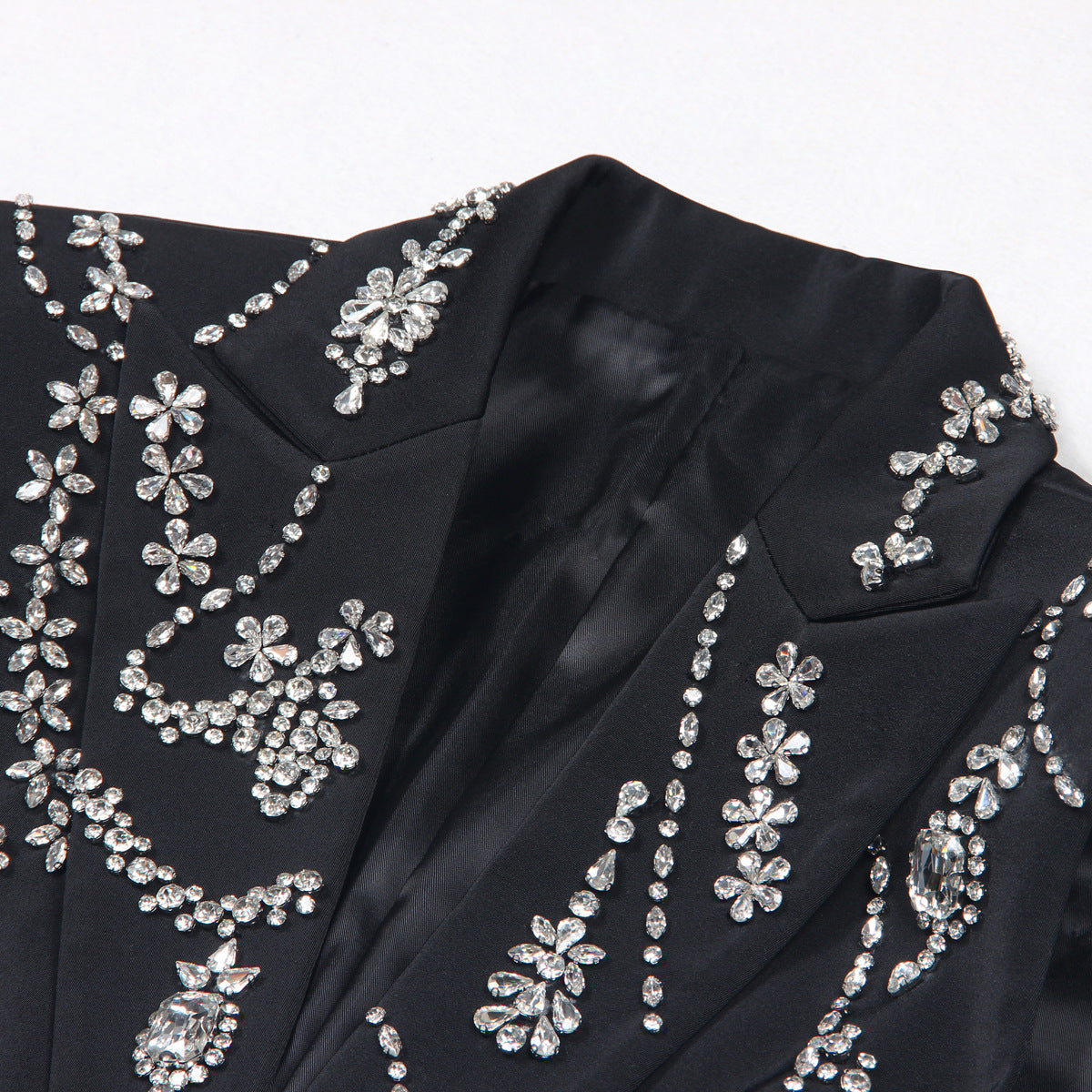 Women's Summer Fashion High-grade Sleeveless Rhinestone Temperament Vests